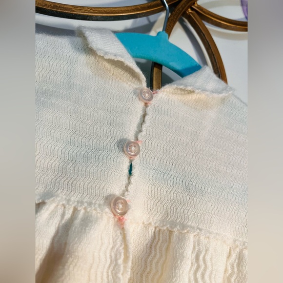 Charming Cream Kids Dress - Picture 6 of 6